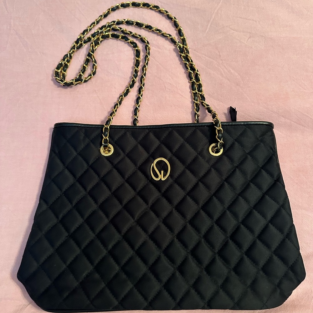 Vintage St. John Nylon Quilted Purse